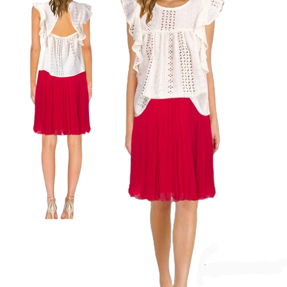Karen Millen 🌺Silk🌺Knee Length Skirt🌺 XS🌺